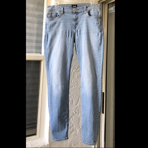HUDSON KRISTEN SUPER SKINNY JEANS EUC SIZE 32 - Picture 3 of 10